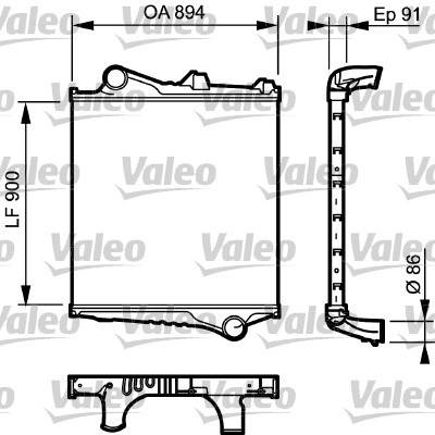 Intercooler Valeo 817774 VALEO
