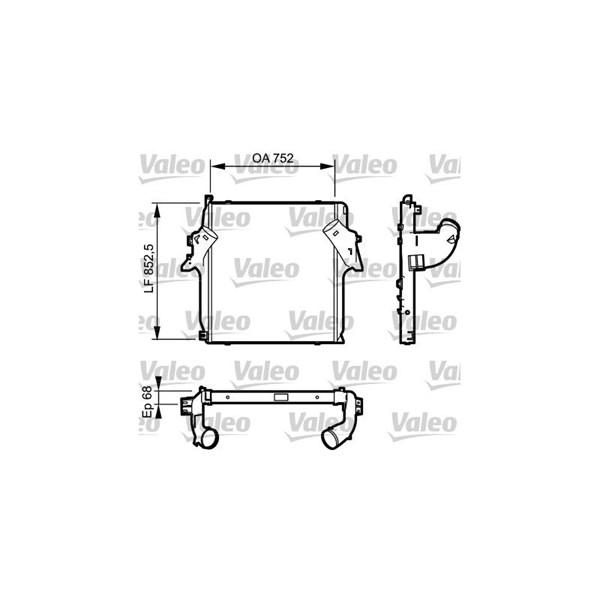 Intercooler Valeo 818781 VALEO
