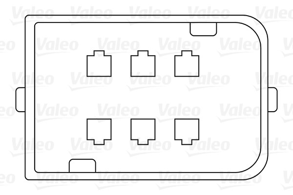 Fönsterhiss 12V, Fram, Höger Valeo 851519 VALEO