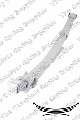 Bladfjäderpaket, Bakaxel Lesjöfors 6159213 LESJÖFORS Bladfjäderpaket, Bakaxel Lesjöfors 6159213 LESJÖFORS