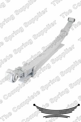 Bladfjäderpaket, Bakaxel Lesjöfors 6159214 LESJÖFORS
