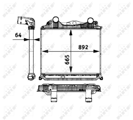 Intercooler NRF NRF