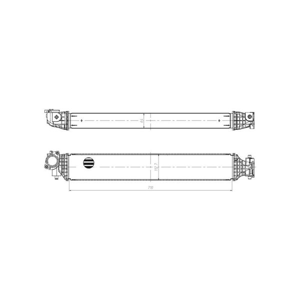 Intercooler Nrf 309045 NRF