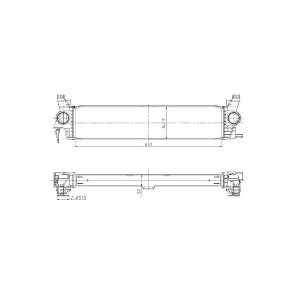 Intercooler Nrf 309383 NRF