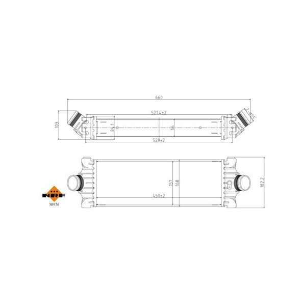 Intercooler Nrf 30976 NRF