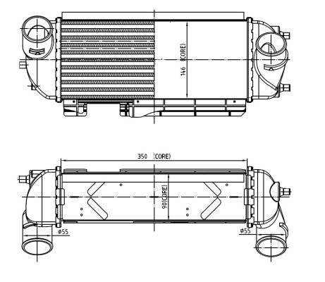 Intercooler Nrf 30989 NRF