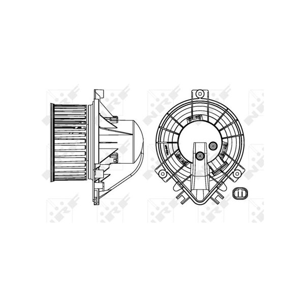Kupéfläkt 12V Nrf 34159 NRF
