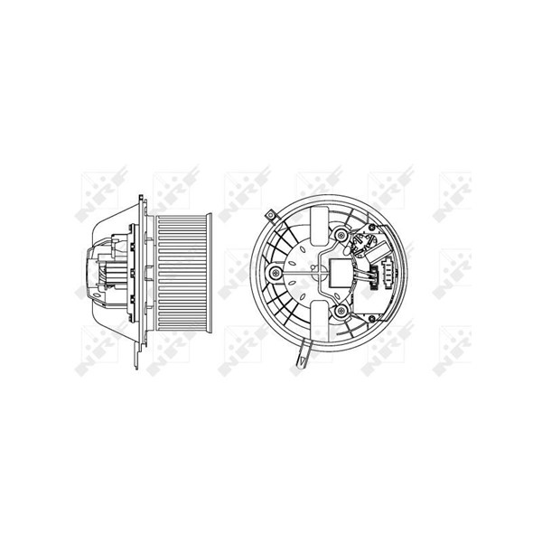 Kupéfläkt 12V Nrf 34169 NRF Kupéfläkt 12V Nrf 34169 NRF