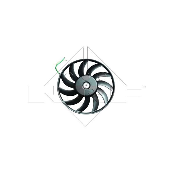 Fläkt, kylare 12V, Vänster Nrf 47422 NRF