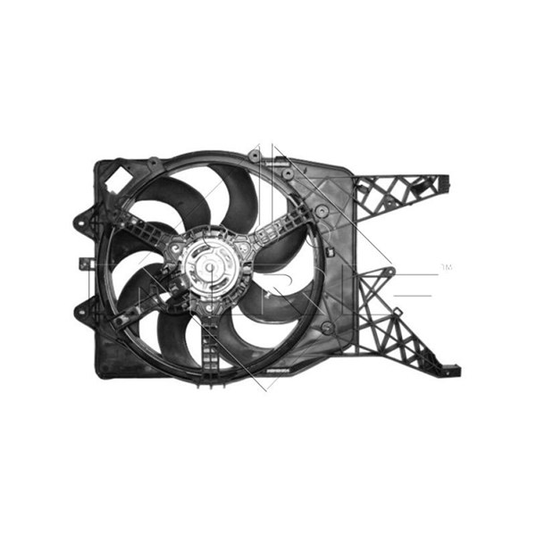 Fläkt, kylare 12V Nrf 47689 NRF