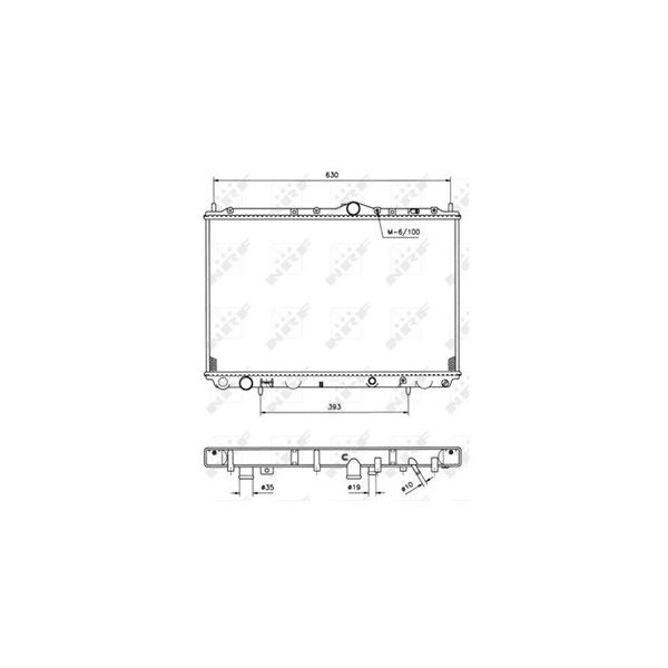 Kylare, motorkylning Nrf Easy fit 509517 NRF Kylare, motorkylning Nrf Easy fit 509517 NRF