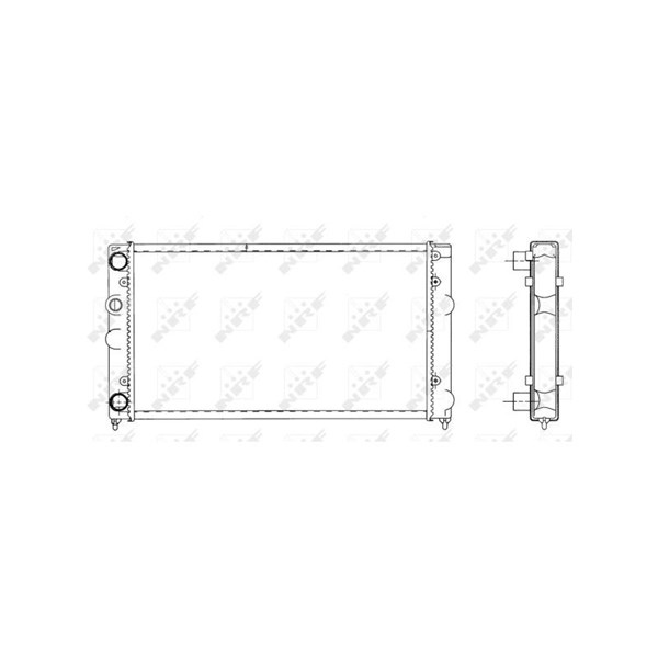 Kylare, motorkylning Nrf 519501 NRF Kylare, motorkylning Nrf 519501 NRF