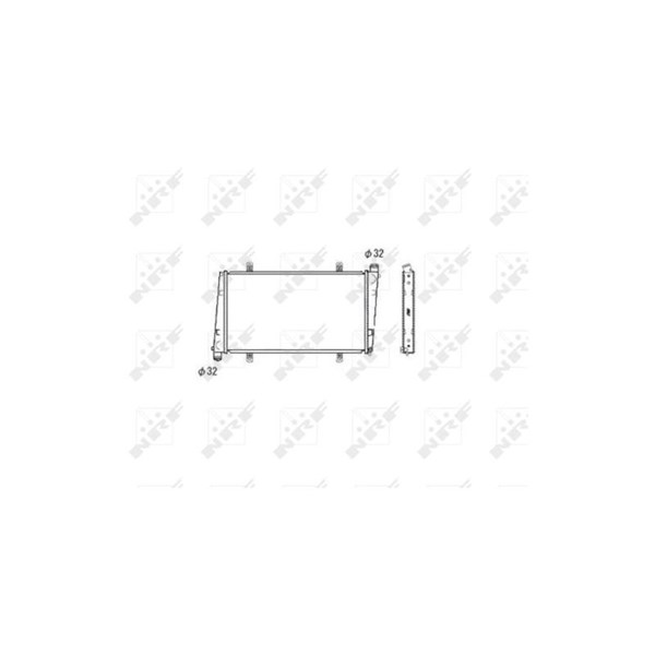 Kylare, motorkylning Nrf 53483 NRF Kylare, motorkylning Nrf 53483 NRF