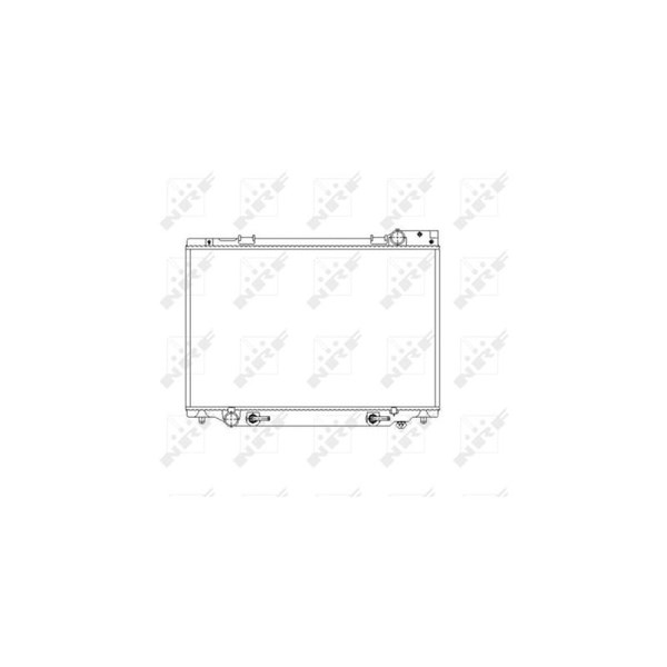 Kylare, motorkylning Nrf 53539 NRF Kylare, motorkylning Nrf 53539 NRF