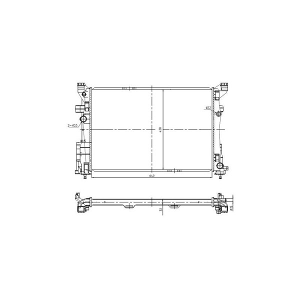 Kylare, motorkylning Nrf 59239 NRF Kylare, motorkylning Nrf 59239 NRF
