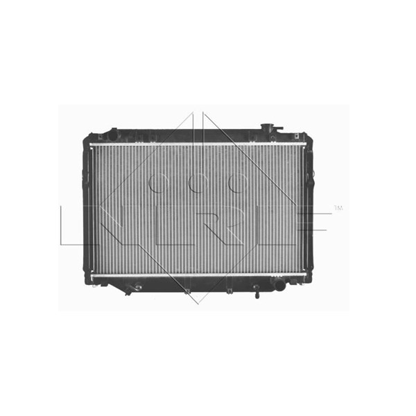 Kylare, motorkylning Nrf 596712 NRF