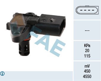Sensor, insugstryck Fae 15034 FAE