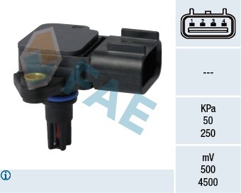 Sensor, insugstryck Fae 15069 FAE