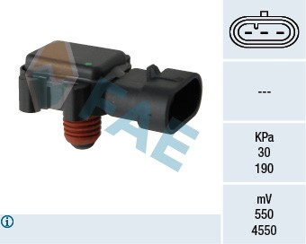 Sensor, insugstryck Fae 15079 FAE