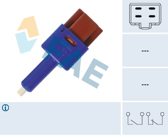 Bromsljuskontakt Fae 24454 FAE
