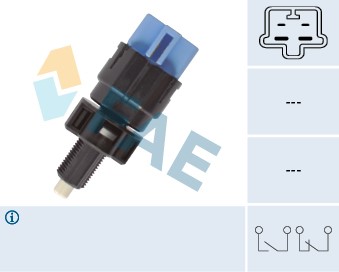 Bromsljuskontakt Fae 24602 FAE