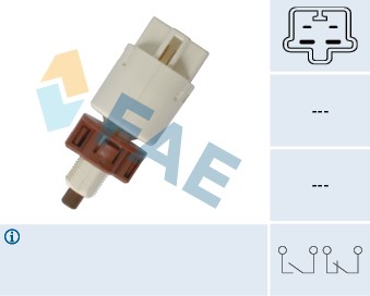 Bromsljuskontakt Fae 24691 FAE
