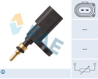 Sensor, kylvätsketemperatur Fae 33891 FAE