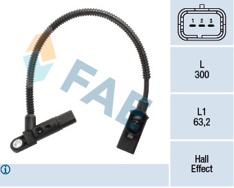 Sensor, kamaxelgivare Fae 79381 FAE