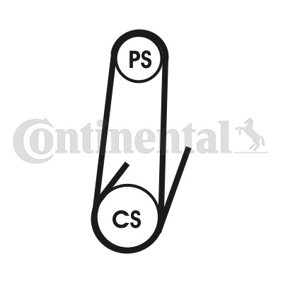 Drivrem Contitech 4PK711 ELAST CONTITECH Drivrem Contitech 4PK711 ELAST CONTITECH