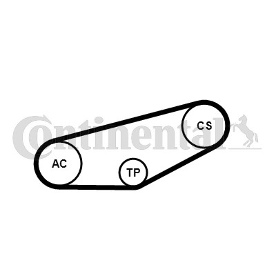 Drivremsats Contitech 4PK855K1 CONTITECH
