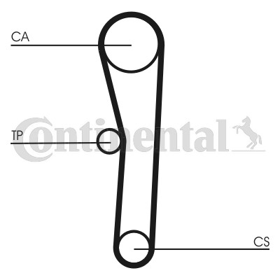 Kamrem Contitech CT1008 CONTITECH Kamrem Contitech CT1008 CONTITECH