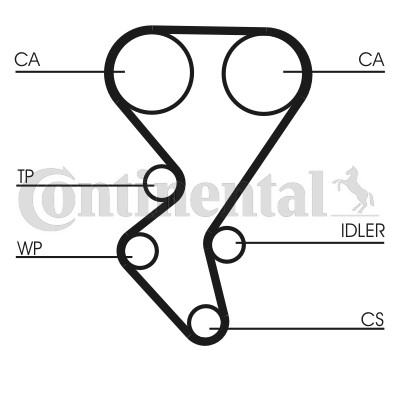 Kamrem Contitech CT1092 CONTITECH