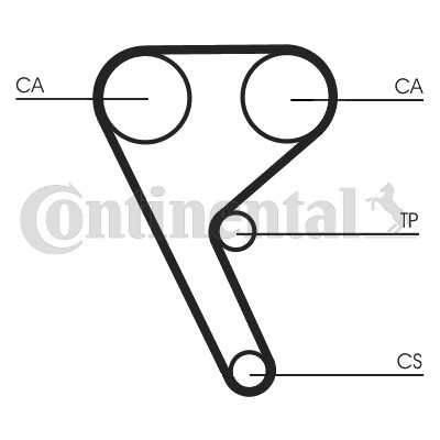Kamrem Contitech CT1157 CONTITECH Kamrem Contitech CT1157 CONTITECH