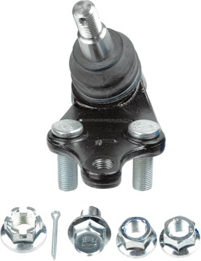 Kulled / Spindelled, Framaxel, Vänster Lemförder 38112 01 LEMFÖRDER