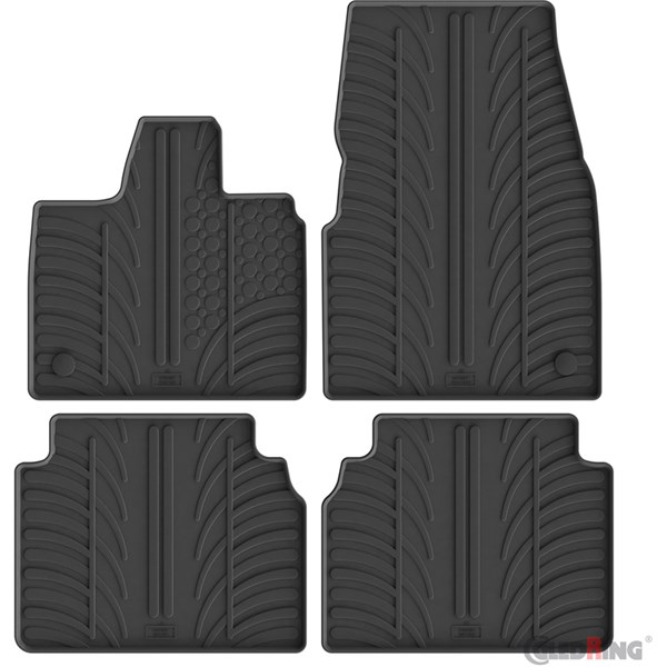 Gummimatta kupé BMW i3 (I01) 2013-, Fram och bak, Fram eller bak GledRing Gummimatta kupé BMW i3 (I01) 2013-, Fram och bak, Fram eller bak GledRing