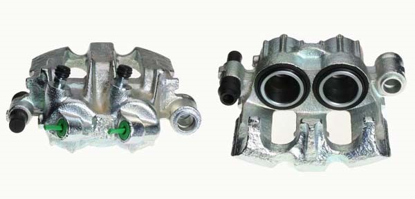 Bromsok, Framaxel, Höger, Bakom axeln Budweg caliper 341819 BUDWEG CALIPER