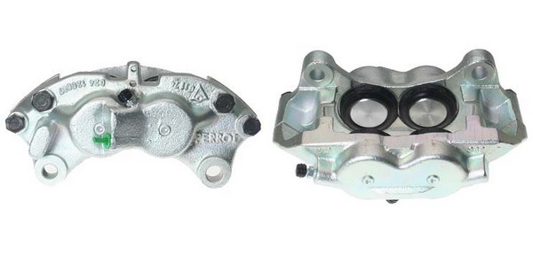 Bromsok, Framaxel, Framför axeln, Vänster Budweg caliper 342498 BUDWEG CALIPER