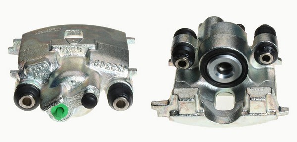 Bromsok, Bakaxel, Vänster, Bakom axeln Budweg caliper 343706 BUDWEG CALIPER