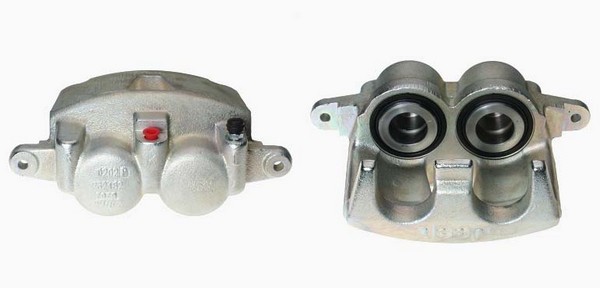 Bromsok, Framaxel, Vänster, Bakom axeln Budweg caliper 343862 BUDWEG CALIPER