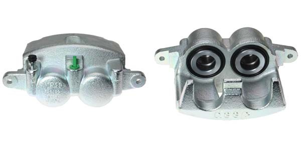Bromsok, Framaxel, Höger, Bakom axeln Budweg caliper 343863 BUDWEG CALIPER