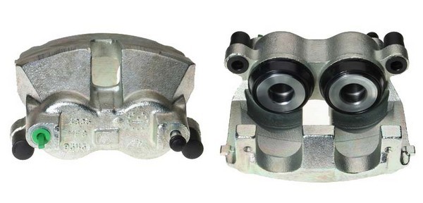 Bromsok, Framaxel, Vänster, Bakom axeln Budweg caliper 343866 BUDWEG CALIPER