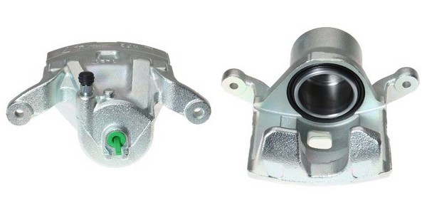 Bromsok, Framaxel, Framför axeln, Vänster Budweg caliper 344118 BUDWEG CALIPER