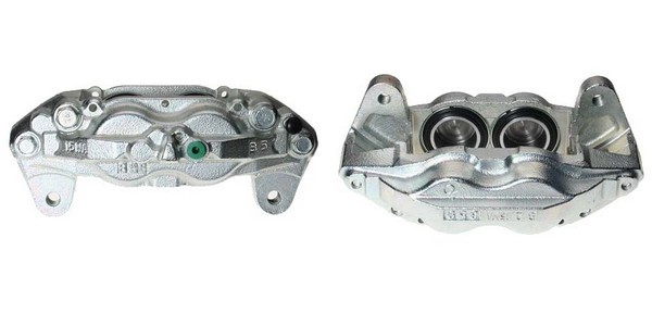 Bromsok, Framaxel, Vänster, Bakom axeln Budweg caliper 344216 BUDWEG CALIPER