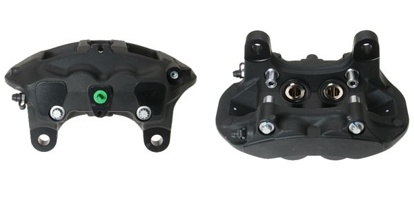 Bromsok, Framför axeln, Bakaxel vänster Budweg caliper 344304 BUDWEG CALIPER