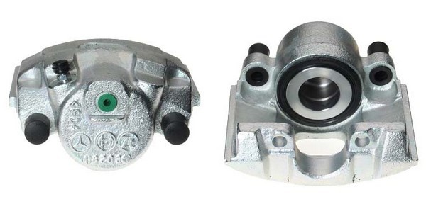 Bromsok, Framaxel, Framför axeln, Vänster Budweg caliper 344314 BUDWEG CALIPER