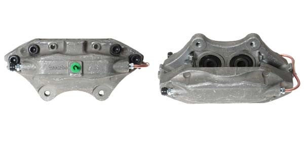 Bromsok, Bakaxel, Framför axeln, Vänster Budweg caliper 344340 BUDWEG CALIPER