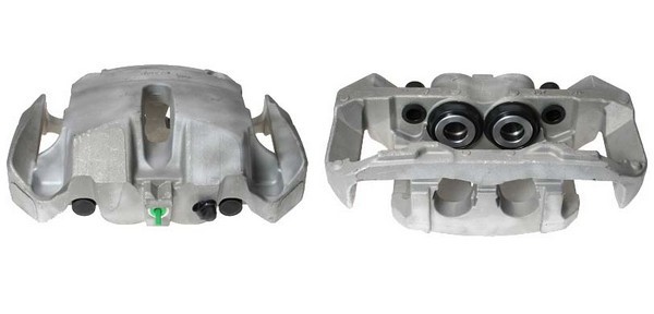 Bromsok, Framaxel, Vänster, Bakom axeln Budweg caliper 344350 BUDWEG CALIPER