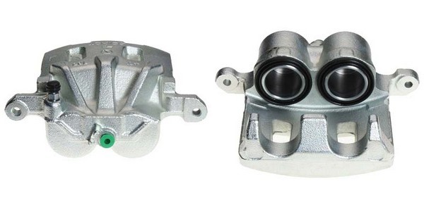 Bromsok, framaxel höger, Bakom axeln Budweg caliper 344397 BUDWEG CALIPER