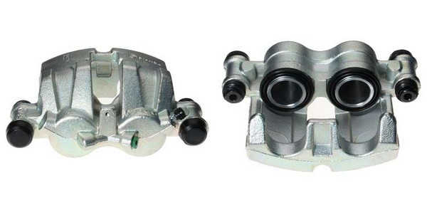 Bromsok, framaxel vänster, Bakom axeln Budweg caliper 344398 BUDWEG CALIPER
