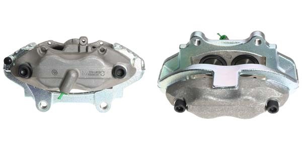 Bromsok, Framaxel, Höger, Bakom axeln Budweg caliper 344413 BUDWEG CALIPER